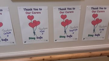 Chippenham care home say thank-you to staff